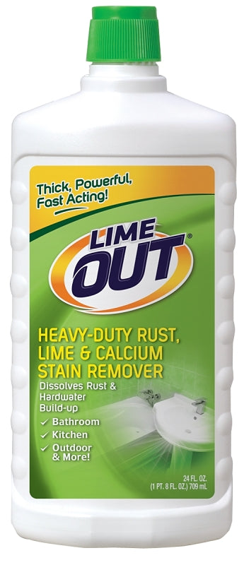 SUMMIT BRANDS Lime OUT AO06N Lime and Rust Remover, 24 oz, Liquid, Blue