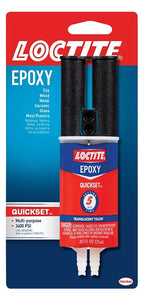 LOCTITE Loctite 1395391 2-Part Epoxy Resin, Clear, Liquid, 0.85 oz Syringe