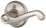 SCHLAGE LOCK Schlage F Series F170VFLA619RH Right Hand Dummy Lever, Mechanical Lock, Metal, Satin Nickel, Residential, Right Hand HARDWARE & FARM SUPPLIES SCHLAGE LOCK