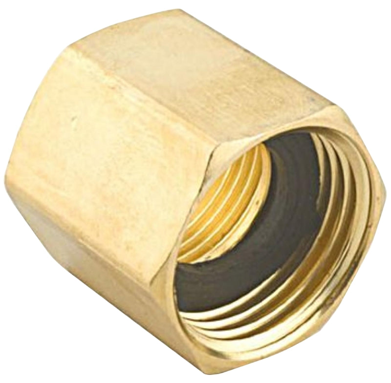 GILMOUR MFG Gilmour 807074-1001 Hose Adapter, 3/4 x 3/4 in, FNPT x FNH, Brass, For: Garden Hose LAWN & GARDEN GILMOUR MFG