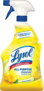 LYSOL Lysol 1920075352 All-Purpose Cleaner, 32 oz Bottle, Liquid, Lemon Breeze, Turquoise CLEANING & JANITORIAL SUPPLIES LYSOL