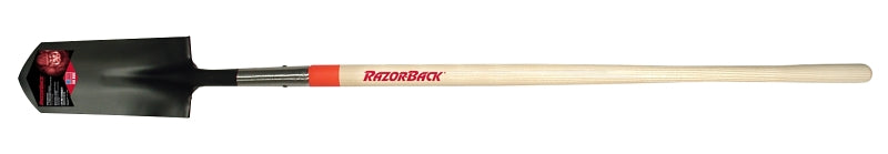 RAZOR-BACK Razor-Back 47115 Ditch Shovel, 5-3/4 in W Blade, Steel Blade, Hardwood Handle, Straight Handle, 48 in L Handle