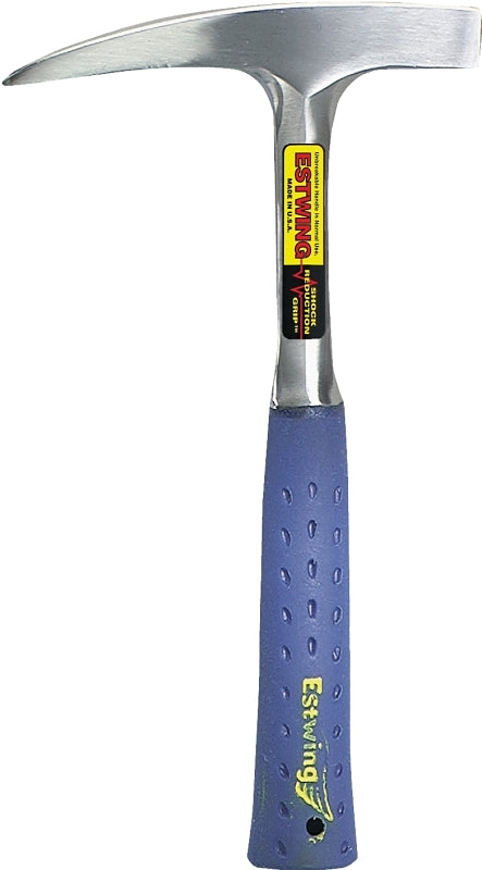 ESTWING MFG Estwing E3-14P Hammer, 14 oz Head, Rock Pick, Smooth Head, Steel Head, 11 in OAL
