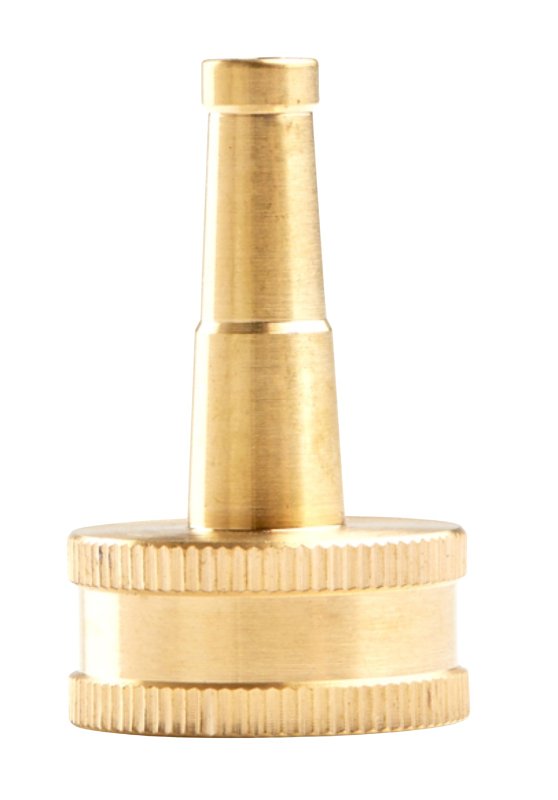 GILMOUR MFG Gilmour 806002-1001 Spray Nozzle, 1-1/2 x 2-3/4 x 4-3/4 in Dimensions, Brass, Gold