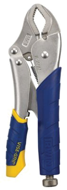 IRWIN Irwin Fast Release 11T Locking Pliers, 10 in OAL, 1-7/8 in Jaw Opening, Ergonomic Handle, 5/8 in W Jaw, 1-15/64 in L Jaw TOOLS IRWIN