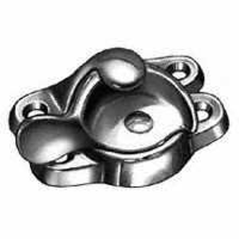 SCHLAGE BUILDERS HARDWARE Schlage Ives Series 07A3 Sash Lock, Aluminum, Polished Brass