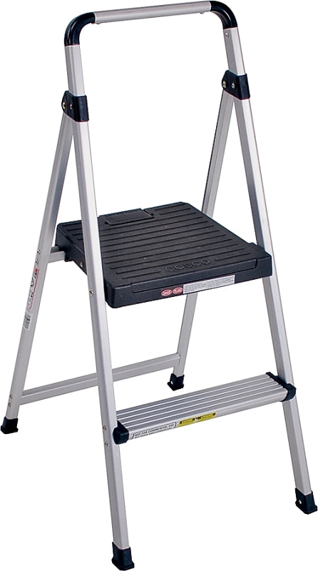 COSCO Cosco 11628ABK4 Folding Step Stool, 39.37 in H, 225 lb, Steel