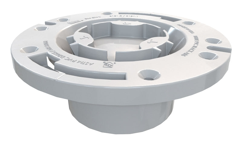 OATEY Oatey 43505 Closet Flange, 3, 4 in Connection, Plastic, For: 3 in, 4 in Pipes PLUMBING, HEATING & VENTILATION OATEY