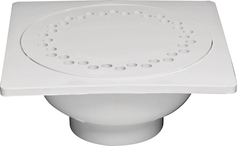 OATEY Oatey 43633 Drain Trap, 3 to 4 in, Solvent Weld, PVC, White, SCH 40 Schedule PLUMBING, HEATING & VENTILATION OATEY