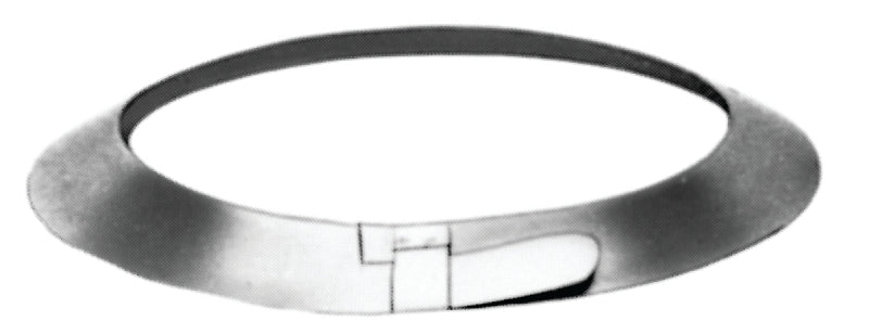 AMERICAN METAL AmeriVent 8RSC Adjustable Round Storm Collar, Steel, For: Type B Gas Vent Pipe PLUMBING, HEATING & VENTILATION AMERICAN METAL