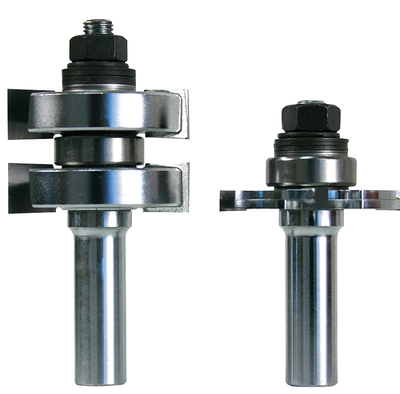 FREUD Freud 99-036 Router Bit Set, 3-1/4 in OAL, 1/2 in Dia Shank, Carbide