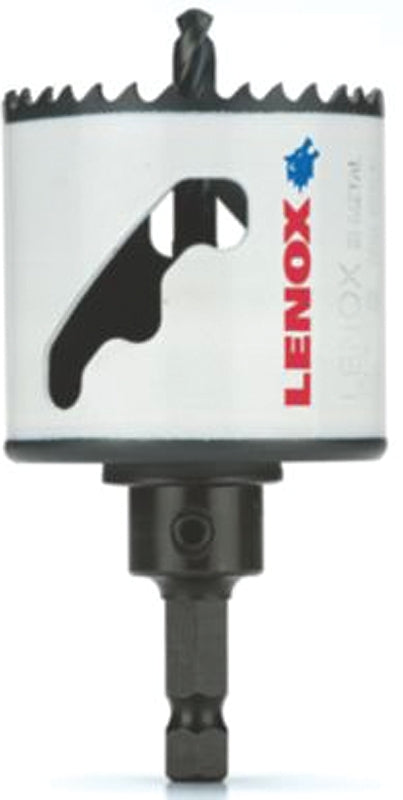 LENOX Lenox Speed Slot 1772779 Hole Saw, 2 in Dia, 1-9/16 in D Cutting, 1/4 in Arbor, HSS Cutting Edge HARDWARE & FARM SUPPLIES LENOX