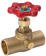 B & K INDUSTRIES Southland 105-604NL Stop and Waste Valve, 3/4 in Connection, Compression, 125 psi Pressure, Brass Body PLUMBING, HEATING & VENTILATION B & K INDUSTRIES
