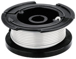 BLACK & DECKER LAWN Black+Decker AF-100 Auto-Feed Spool, 0.065 in Dia, 30 ft L, White