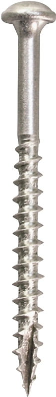 KREG Kreg SML-C250S5-50 Pocket-Hole Screw, #8 Thread, 2-1/2 in L, Coarse Thread, Maxi-Loc Head, Square Drive, 50/PK