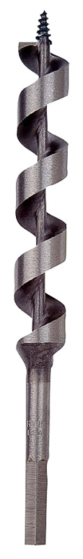 IRWIN Irwin I-100 Series 49912 Power Drill Auger Bit, 3/4 in Dia, 7-1/2 in OAL, Solid Center Flute, 1-Flute, Hex Shank
