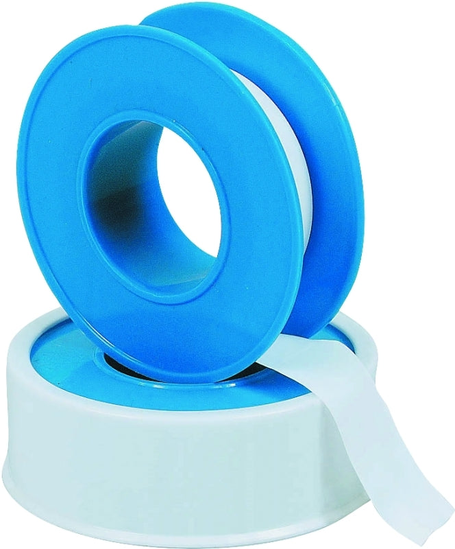 HARVEY Harvey 17031-144 Thread Seal Tape, 100 in L, 1/2 in W, PTFE, Blue/White PLUMBING, HEATING & VENTILATION HARVEY