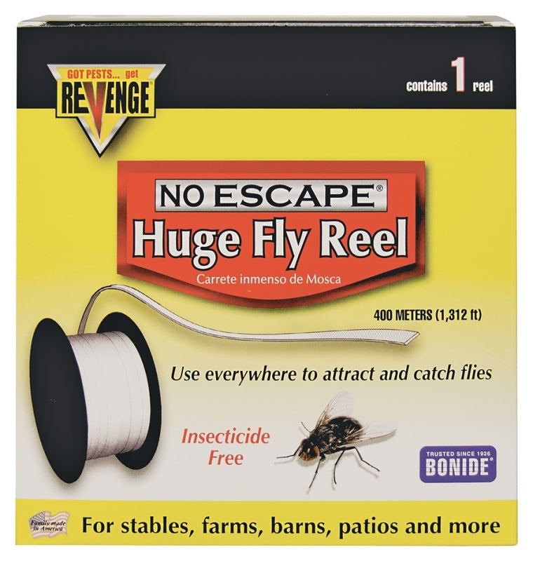 BONIDE Bonide REVENGE 46140 Huge Fly Tape Reel, Solid, 1 Pack HARDWARE & FARM SUPPLIES BONIDE