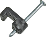 GB Gardner Bender PSB-160 Cable Staple, 3/16 in W Crown, 7/8 in L Leg, Polyethylene, Zinc-Plated ELECTRICAL GB