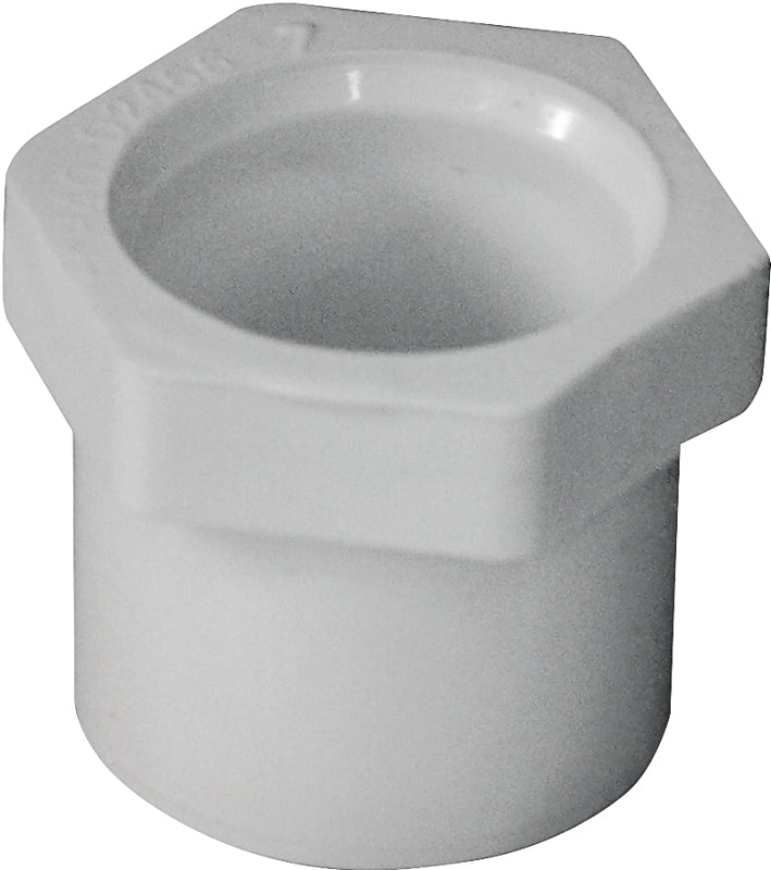 IPEX IPEX 435646 Reducing Bushing, 3/4 x 1/2 in, Spigot x Socket, PVC, SCH 40 Schedule