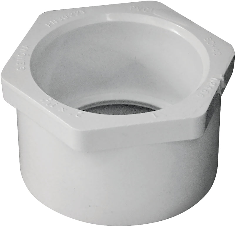 IPEX IPEX 435661 Reducing Bushing, 2 x 1-1/2 in, Spigot x Socket, PVC, SCH 40 Schedule LAWN & GARDEN IPEX