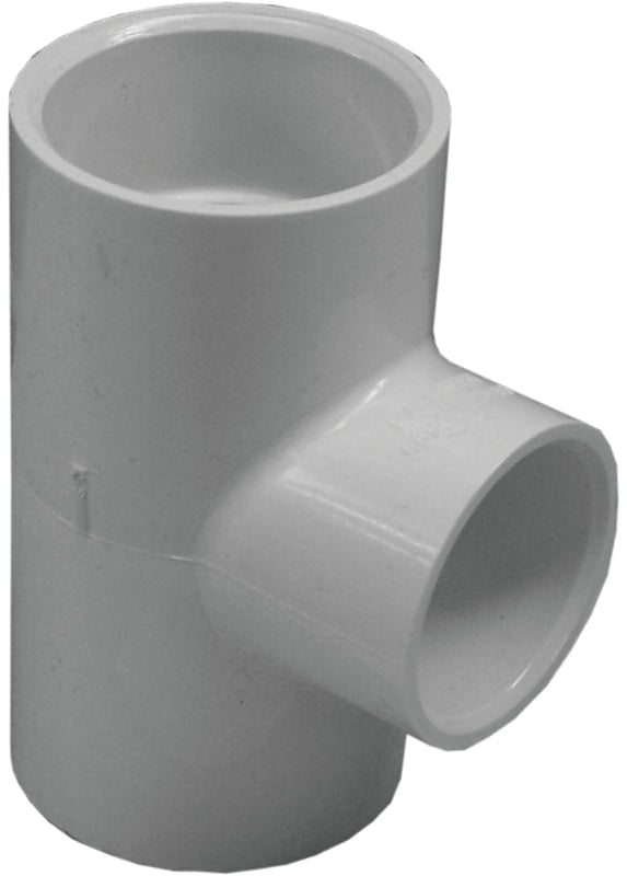 IPEX USA LLC-CANPLAS Xirtec 140 435799 Pipe Tee, 1-1/4 x 1 in, Socket, PVC, White, SCH 40 Schedule, 150 psi Pressure