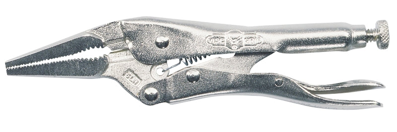 IRWIN Irwin Original 1502L3 Locking Pliers with Wire Cutter, 9 in OAL, 2-3/4 in Jaw Opening, Plain Grip Handle, 3/16 in W Jaw