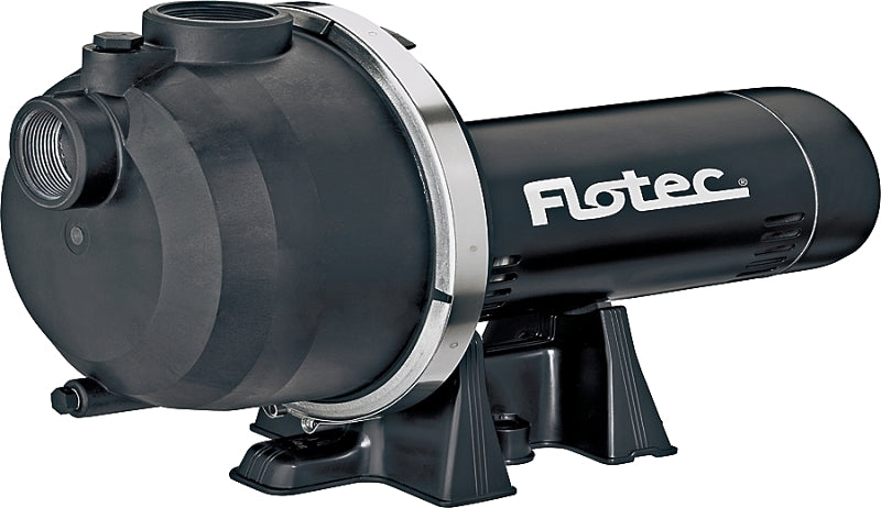 FLOTEC Flotec FP5172-08 Sprinkler Pump, 9.6/19.2 A, 115/230 V, 1-1/2, 1-1/2 in Outlet, 25 ft Max Discharge Head, 67 gpm