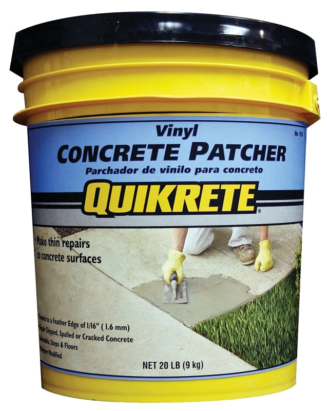 QUIKRETE Quikrete 1133-20 Concrete Patch, Brown/Gray, 20 lb Pail PAINT QUIKRETE