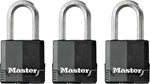 MASTER LOCK Master Lock Magnum Series M115XTRILF Padlock, 1-7/8 in W Body, Keyed Alike Key, 5/16 in Dia Shackle, 1-1/2 in H Shackle
