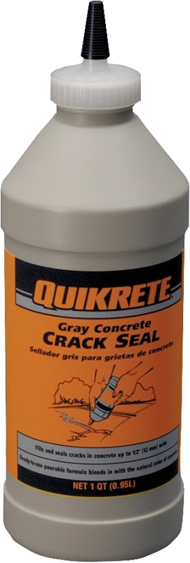 QUIKRETE Quikrete 8640-00 Crack Seal, Gray, 1 qt Bottle
