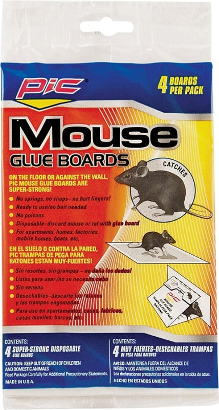 PIC PIC GMT-4F Ready-to-Use Glue Trap, Glue Locking LAWN & GARDEN PIC