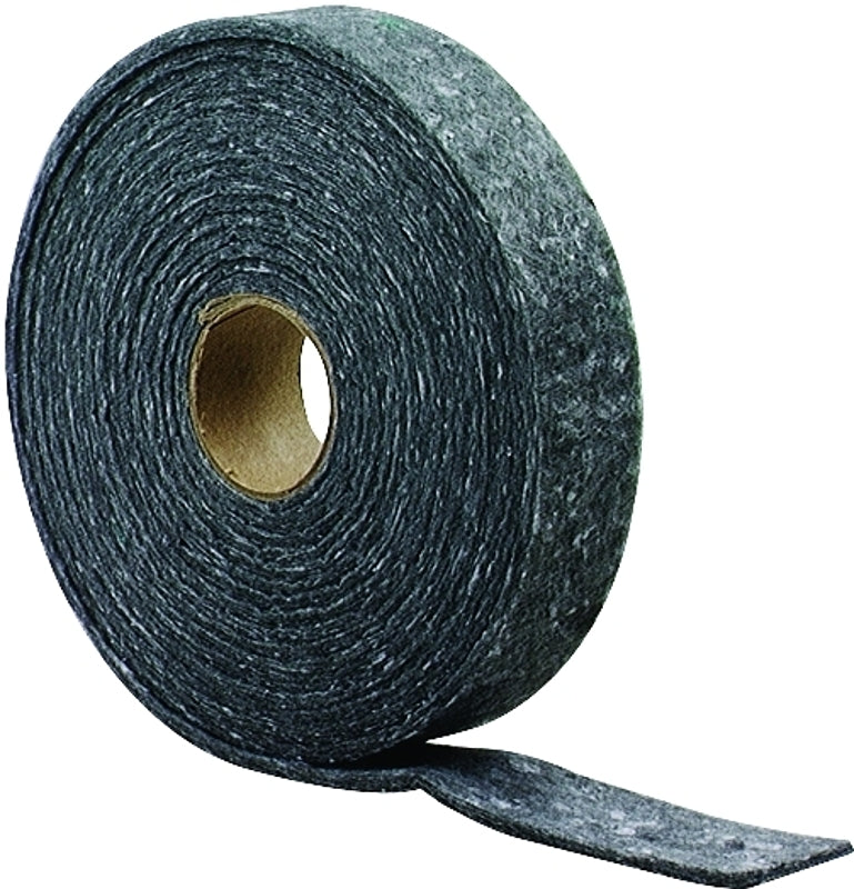 M-D M-D 03335 Weatherstrip, 5/8 in W, 3/16 in Thick, 17 ft L, Felt Cloth, Gray
