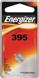 ENERGIZER BATTERY Energizer 395BPZ Coin Cell Battery, 1.5 V Battery, 51 mAh, Silver Oxide ELECTRICAL ENERGIZER BATTERY