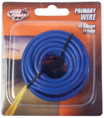 COLEMAN CABLE Road Power 55671633/12-1-12 Electrical Wire, 12 AWG Wire, 25/60 VAC/VDC, Copper Conductor, Blue Sheath, 11 ft L AUTOMOTIVE COLEMAN CABLE