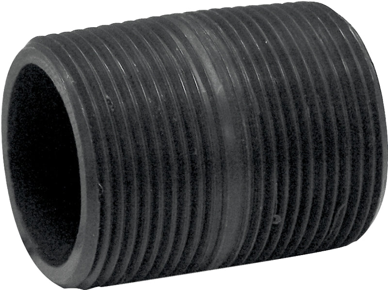 GENOVA USA Lasco 212016BC Pipe Nipple, 1-1/4 in, PVC, Gray, SCH 80 Schedule