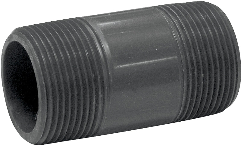 GENOVA USA Lasco 212020BC Pipe Nipple, 1-1/4 in, PVC, SCH 80 Schedule, 2 in L PLUMBING, HEATING & VENTILATION GENOVA USA