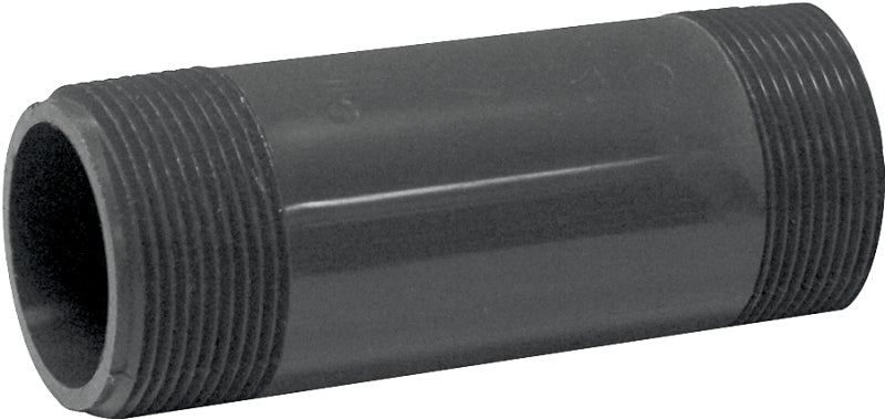 GENOVA USA Lasco 215050BC Pipe Nipple, 1-1/2 in, PVC, SCH 80 Schedule, 5 in L PLUMBING, HEATING & VENTILATION GENOVA USA