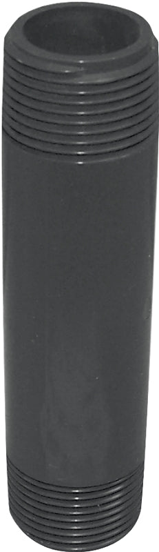 GENOVA USA Genova 300 Series P-12-5 Pipe Nipple, 1/2 in, MIP, PVC, Gray, SCH 80 Schedule, 5 in L PLUMBING, HEATING & VENTILATION GENOVA USA