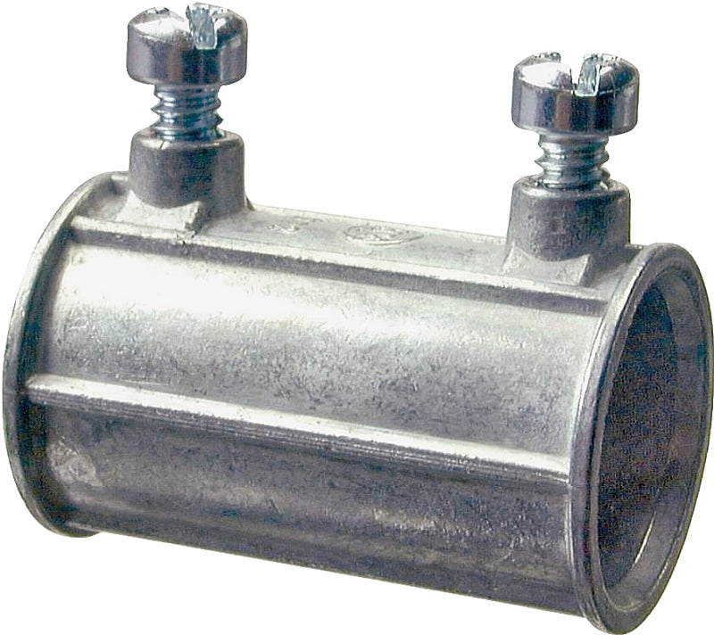 HALEX Halex 91222 Set Screw Coupling, 3/4 in, Zinc, 1/BAG ELECTRICAL HALEX