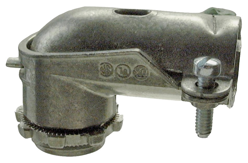 HALEX Halex 91100 Flex Connector, 3/8 in, Zinc ELECTRICAL HALEX