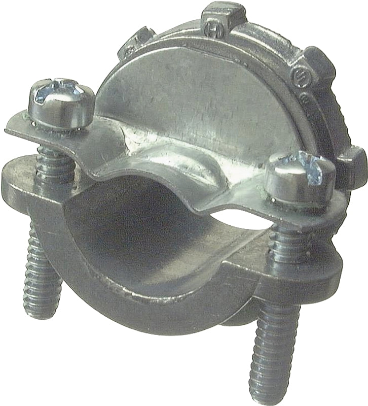 HALEX Halex 90513 Clamp Connector, 1 in, 1-29/32 in L, Zinc, 1/BAG