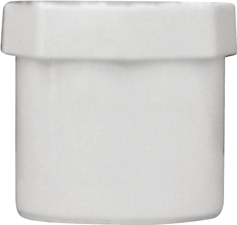 IPEX IPEX 435632 Pipe Plug, 3/4 in, Male Spigot, PVC, White, SCH 40 Schedule LAWN & GARDEN IPEX