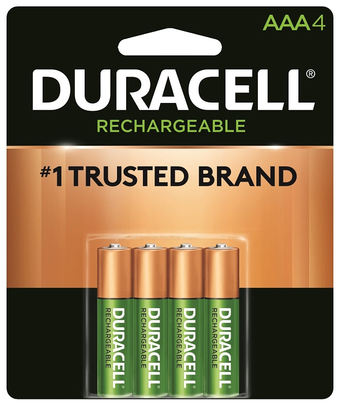 DURACELL Duracell 66160 Battery, 1.2 V Battery, 700 mAh, AAA Battery, Nickel-Metal Hydride, Rechargeable ELECTRICAL DURACELL