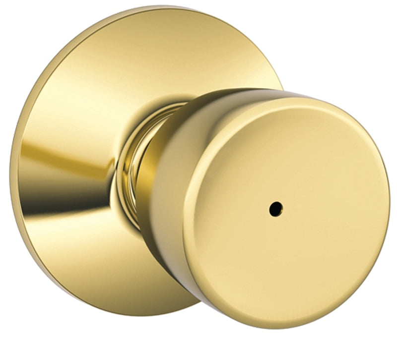 SCHLAGE LOCK Schlage F40VBEL605 Privacy Lockset, 2.38 in L x 2.75 in W x 2.75 in H Dimensions, Tulip Design, Knob Handle, Metal, Yes HARDWARE & FARM SUPPLIES SCHLAGE LOCK