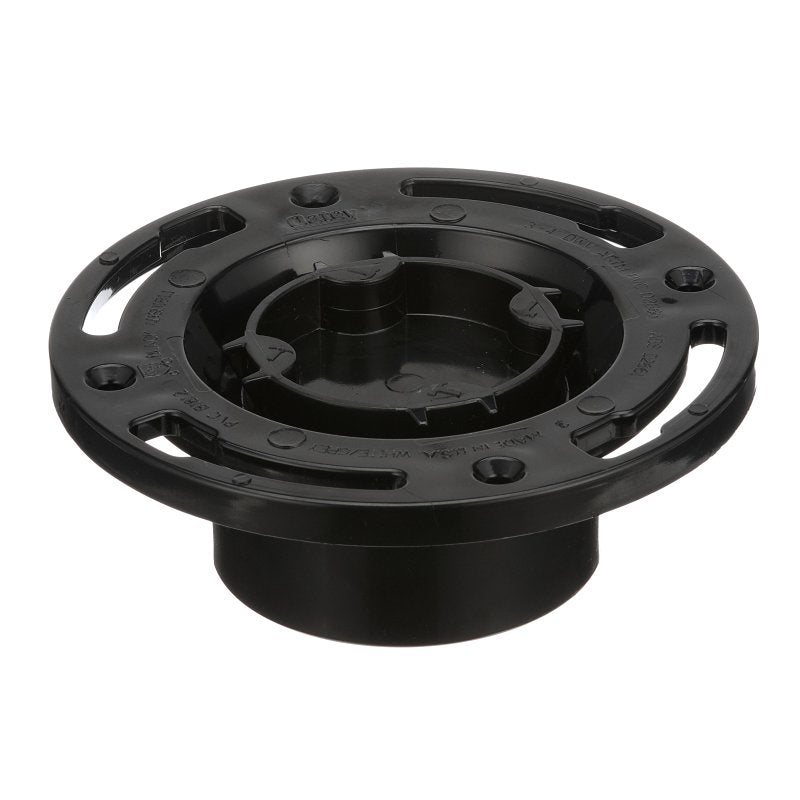 OATEY Oatey 43556 Closet Flange, 3, 4 in Connection, ABS, Black PLUMBING, HEATING & VENTILATION OATEY