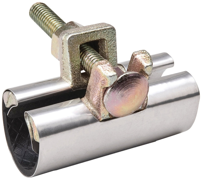 B & K INDUSTRIES B & K 160-608 1-Bolt Pipe Repair Clamp, 2 in, Stainless Steel PLUMBING, HEATING & VENTILATION B & K INDUSTRIES
