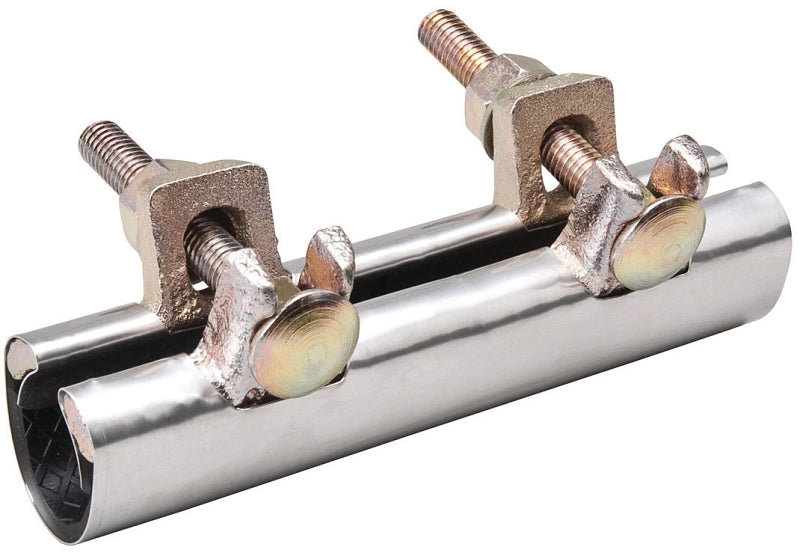 B & K INDUSTRIES B & K 160-708 2-Bolt Pipe Repair Clamp, 2 in, Stainless Steel