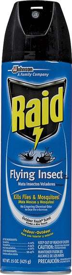 RAID Raid 81666 Flying Insect Killer, Liquid, Spray Application, 15 oz Sprayer LAWN & GARDEN RAID