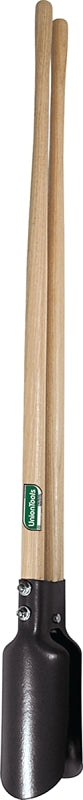 UNION TOOLS UnionTools 78002 Post Hole Digger, 10-1/4 in L Blade, Riveted Blade, HCS Blade, Hardwood Handle, 58-3/8 in OAL